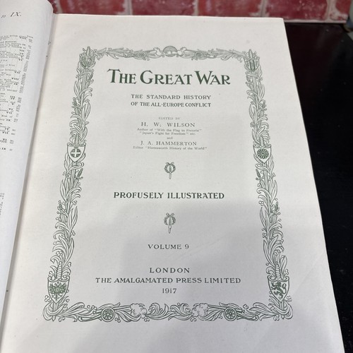 Antique 1917 book the great - book,