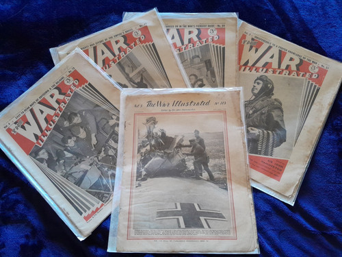 Vintage the war illustrated - vintage,